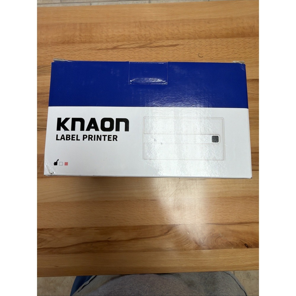 Knaon Bluetooth thermal ShippingLabel Printer 4x6 Portable Label Printer Black - Picture 7 of 10